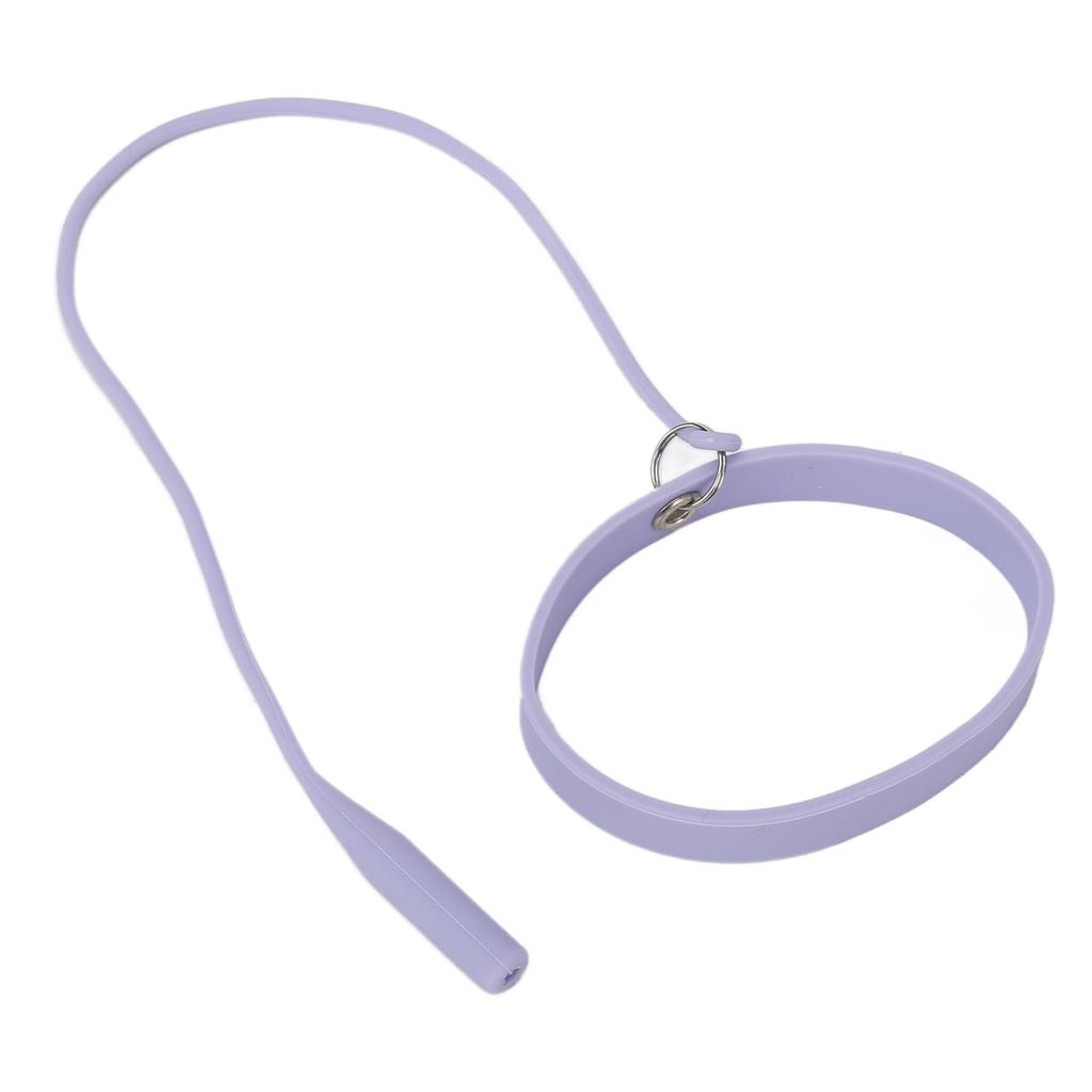 Tweezers Protector Wrist Band Soft Elastic Snap Silicone Eyelash Tweezers Bracelet Purple