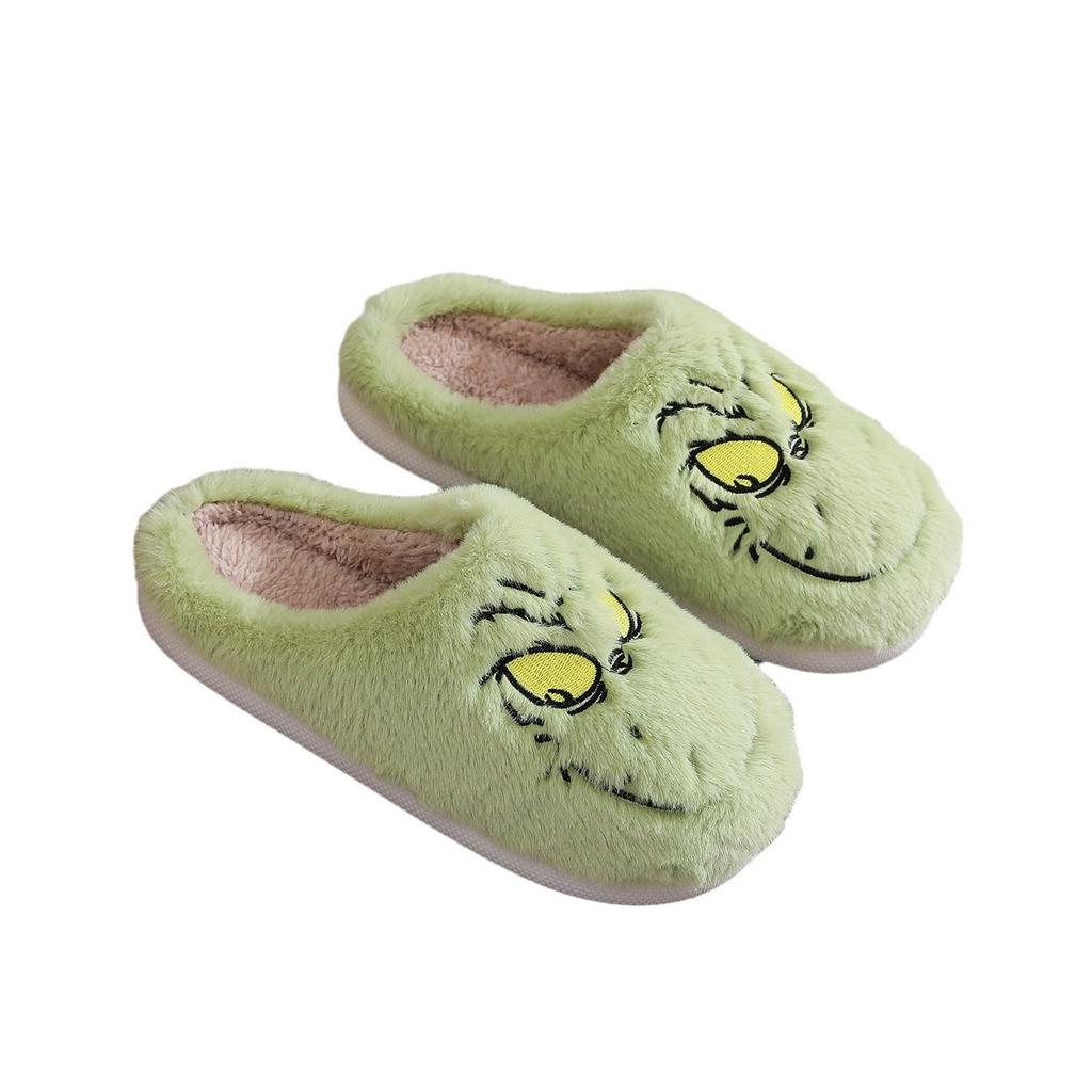 Women's Cotton Slippers Warm Home Cute Soft Plush House Slippers