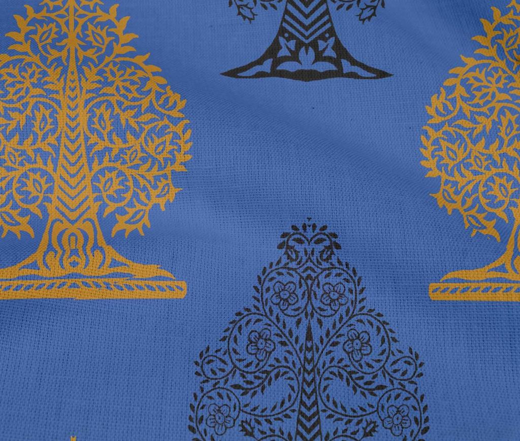 oneOone Cotton Flex Blush Pink Fabric Floral & Flying Swan Block Craft Projects Decor Fabric Printed By The Yard 40 Inch