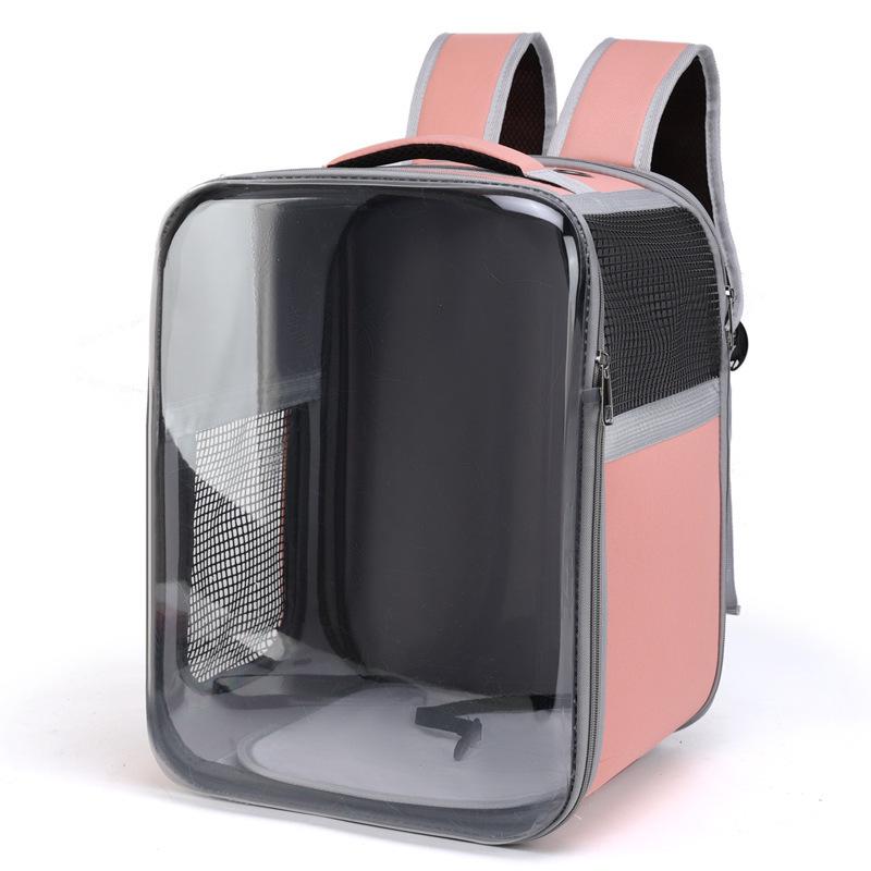 Large Capacity Breathable & Foldable Pet Backpack for Cats & Dogs