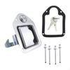 Truck Tool Box Latch, Trailer Handle Latch with Lock ,Tool Paddle Lock, Stainless Steel