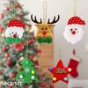 5PCS/SET Christmas Tree Decorations Reindeer/Snowman/Santa Claus/Five-pointed Star/Christmas Tree Decorations Christmas Decorations