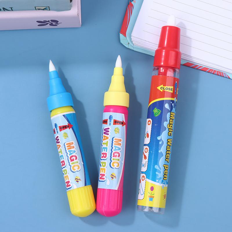 5Pcs Magical Water Drawing Pen Toy Pen Kid Painting Water Writing Mat Pen Doodle Pens Replacement Tool Education Toy For Kids