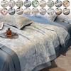 Summer Blanket Quilt Home Bedding Blanket Comforter Light Luxury Washed Silk Sleep Quilt  Air Condition Comforter Quilting