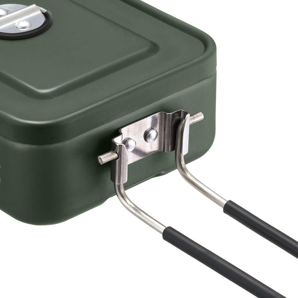 LOGOS Цветной набор для еды (зеленый) 88230254 (ок.) Ширина 31,5 x Глубина 11,5 x Высота 5,5 см