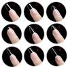 1 Box Transparent Coffin Fake Nails Clear Ballet Coffin Almond False Nails Tips