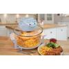 Electric Air Fryer Turbo Convection Oven Roaster Steamer,Halogen Oven Countertop Great for French Fries & Chips