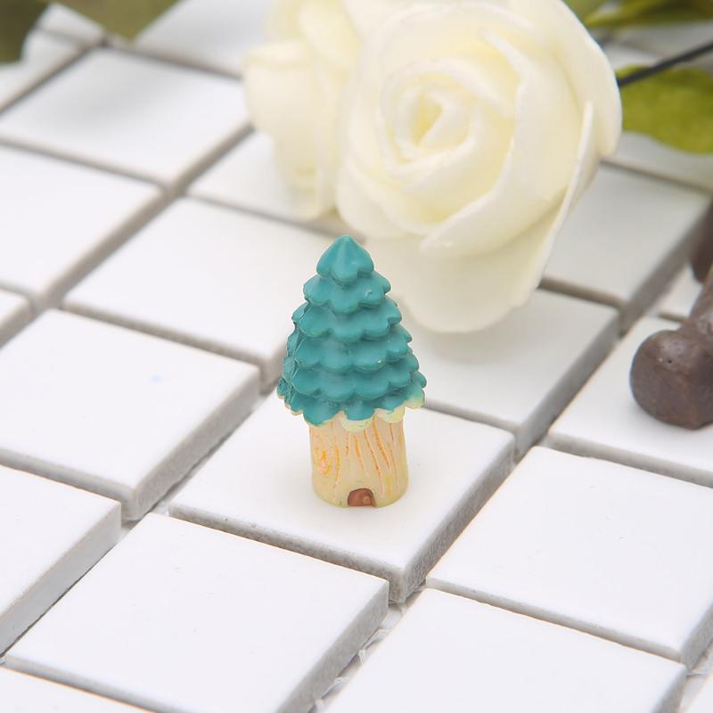 1Pc Resin House Fairy Garden Miniatures Micro Cottage Landscape DIY Decorations