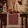 Christmas Fall Table Runner Soft Cotton Table Runner With Tassels Woven Macrame Home Living Room Table Decoration