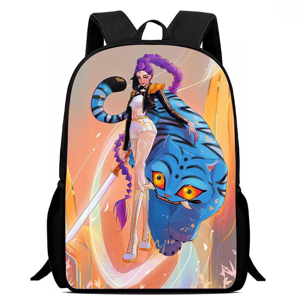 Kpop Demon Hunter Girl Group High-Definition Backpack - Lightweight & Casual Design