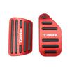 SAWAKAKI Toyota Tank Exclusively Designed Aluminum Accelerator Pedal and Brake Pedal Cover with Logo Set of 2 M900A/M910A (Red)