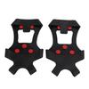 1 Pair Snow Anti Slip Shoe Covers Walk Traction Cleats 10 Studs Crampons Ice Grips for Shoes Boots