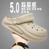 Sandals Men's Outer Wear 2024 New Summer Trend Sports Leisure Driving Sandals Beach Dual-purpose Outdoor Slippers