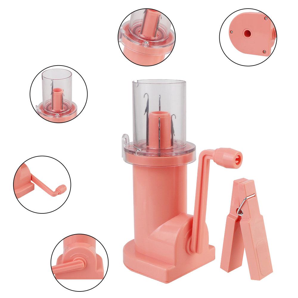 Creative Knitting Machine Tricotin Machine Craft Bracelet Weave Tool Embellish Hand Knit Portable Hand-Knitted Loom Spool Knitter Sewing Accessories