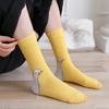 Soft Goose Duck Printed Socks Breathable Mid Tube Sock Funny Warm Socks  Women Men Universal