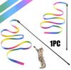 Interactive Ribbon Teaser Wands for Cats