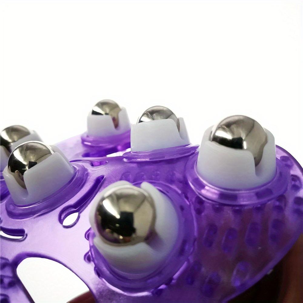 Массажная перчатка с роликовыми шариками: для массажа шеи, спины, плеч, бедер, лица и многого другого!