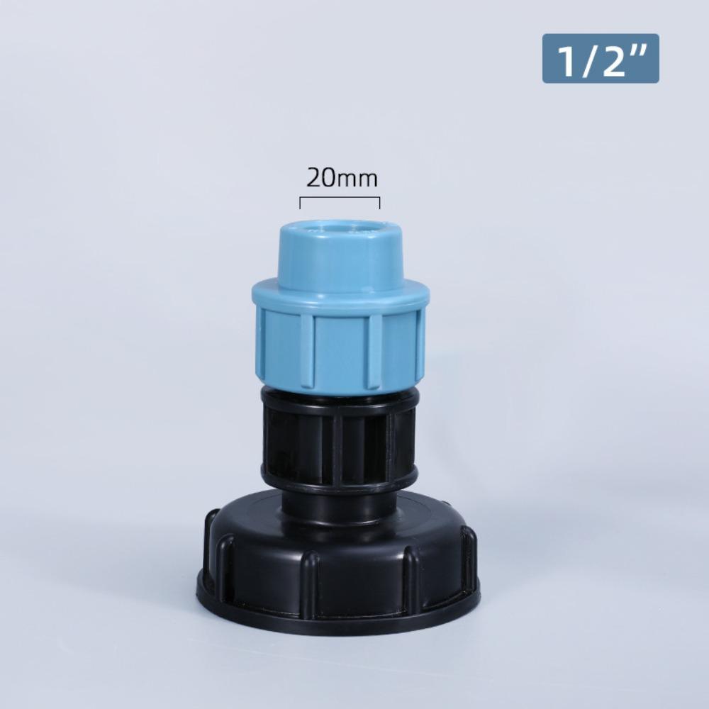 1/2'' 3/4'' IBC Water Tank Pipe Joints Coarse Thread Water IBC Tank Adapter  Aquariums
