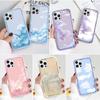 Fashion Colored Clouds Painting Case For Iphone Xr X Xs 14 13 12 Mini 11 Pro Max Se 2020 2022 7 8 6 6s Plus Soft Tpu Fundas Etui