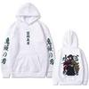 Anime Demon Slayer Water Hashira Tomioka Giyuu Graphic Hoodie Men Women Casual Fleece Hoodies Men's Fashion Streetwear
