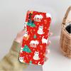 Snow Merry Christmas Clear Case For Samsung Galaxy A52 A12 A51 A32 A21s A71 A32 A22 50 A70 A31 A72 5G Phone Cover