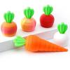 PLA Scalable Unzip Toys Colorful Funny Toys New 3D Printed Carrot Model Desktop Decorations