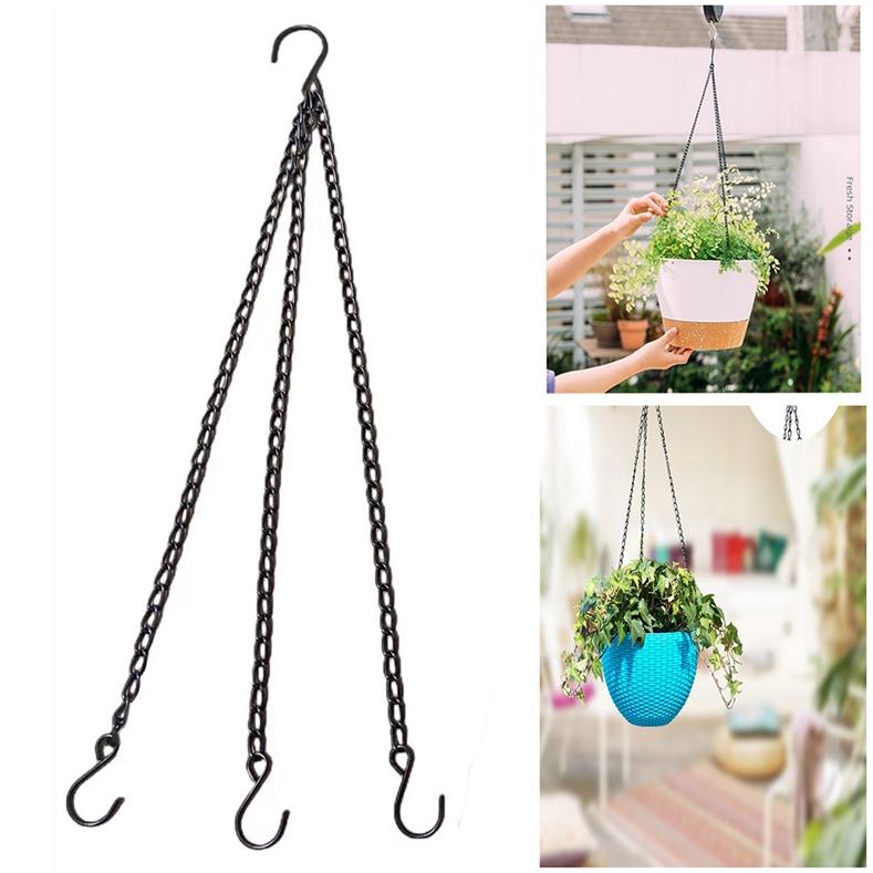 Garden Plant Long Hanging Chains Multifunctional Flower Pot Hanger Replacement for Planters and Lanterns