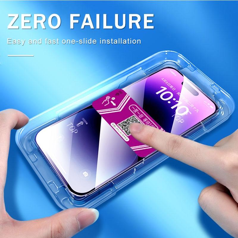 For Samsung Galaxy A14 A24 A34 A54 A15 A25 A35 A55 A16 A26 A36 A56 Easy Install Kit Full Anti Blue Ray Tempered Glass Screen Protector