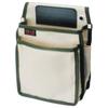 Kozuchi Waist Bag Twill Electrician Bag 2 Tiers White KCN-02BW