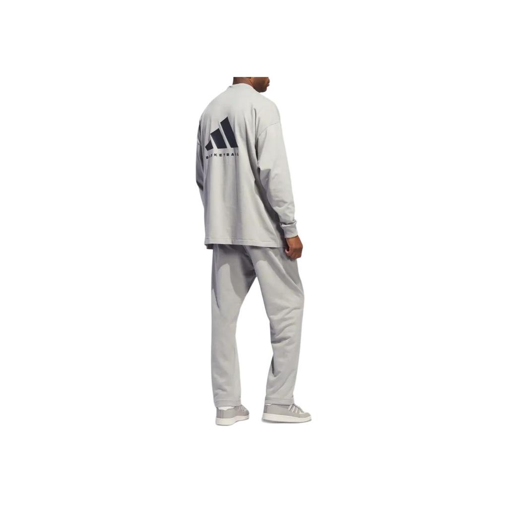 Adidas Chapter 01 Knit Joggers With Mid-Rise And Straight Fit Unisex Bottoms Sesame IN7710