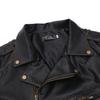 Men's Autumn and Winter Personalized Leather Jacket Slim Fit Multi Pocket Zipper Jacket
