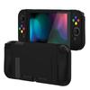 Protective Case for PlayVital Soft TPU Slim Case Cover for Switch with Colorful ABXY Button Caps Switch, [Black]