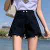 Pants Classic and Minimalist Fashion Wild High Waist Female Summer A Word Wide Leg Thin Thin Section Loose Denim Shorts Individuality and Trendiness