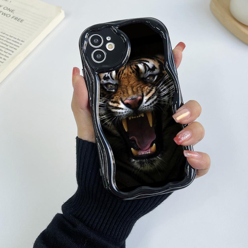 Ae99 Tigers Lion Love Design Art Защитные чехлы для телефонов для Xiaomi Poco X5 F6 Redmi Note 13 12 11 Pro 13C 12C A3 Huawei Honor 90 Wave Задняя крышка из ТПУ