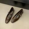 Fashion 2025 New Autumn Flats Ballet Shoes Brand Designer Women Casual Loafers Fashion Mary Janes Shoes Round Female Mujer
