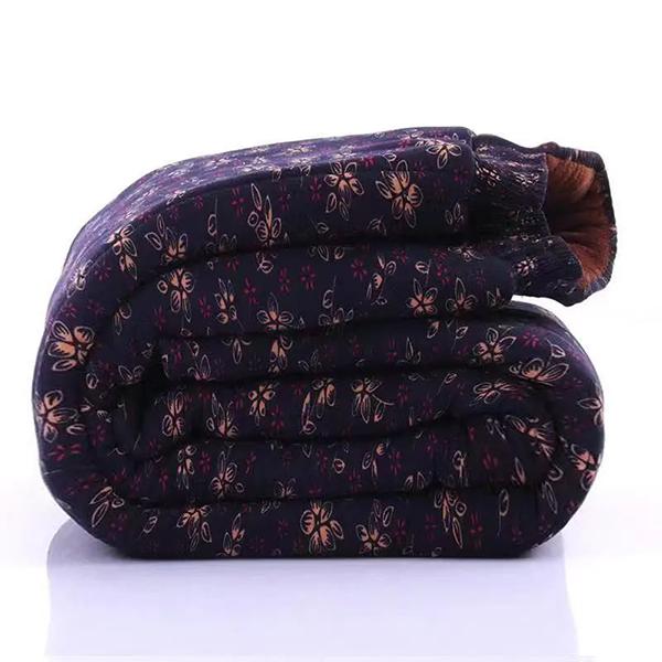 WTEMPO Women's Winter Cotton Pants Plush Thickened High Waist Warm Pants Female Winter Large Size Loose Casual Cotton-padded Trousers