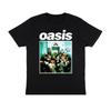 2025 New Oasis Band Printed T-Shirt Y2Y Harajuku Men's and Women's Summer Casual Sports Comfortable T-Shirt Surf Shirt