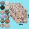 10/20pcs 3D Foam Wall Stickers Self Adhesive Pane Room Decor Waterproof Peel and Stick Brick Wallpaper for Interior Decoration