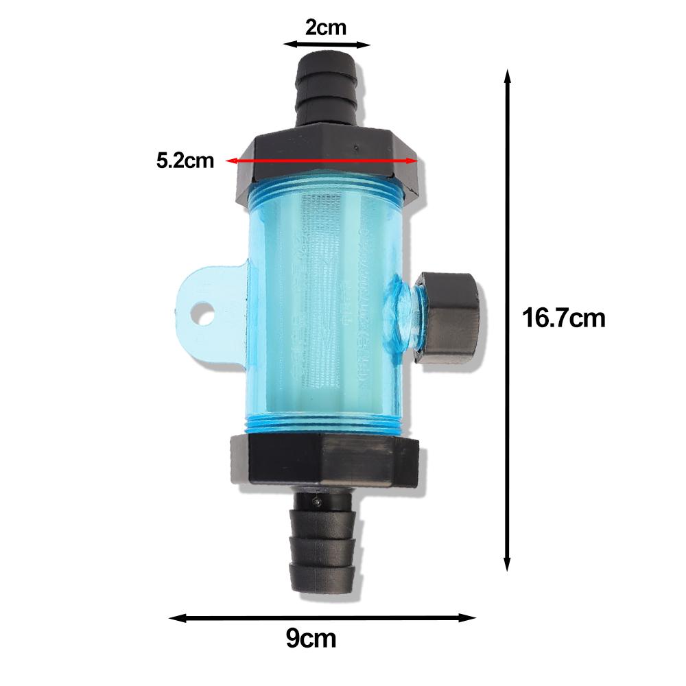 8/10/20/25mm Truck Drencher Filter Cup Auto Brake Strainer Nylon Screen Water Purifier Water Hose Filter Lorry Drencher Parts