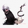 Kaneki Render Tokyo Ghoul Ken Kaneki Iron On Patches For Clothing Applique Stickers On Clothes Heat-Sensitive Custom Patch