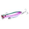1pc Hengjia 5.5g/6cm Topwater Popper Fishing Bait Hard Plastic Fishing Lure