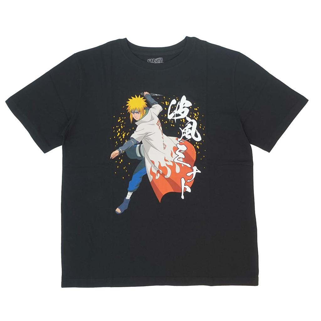 FinePlus Short Sleeve Naruto Shippuden T-Shirt, Minato Namikaze Merchandise