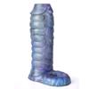 FAAK Fantasy Ribbed Dragon Penis Sleeve Soft Silicone Sex Toys Sheath Stretchable Cock Enlargement Hollow Dildo Male Masturbator