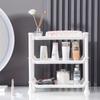 1pc 3-Tier Compact Multipurpose Shelf Display Rack - Space Saving Bathroom Countertop Organizer for Hotel