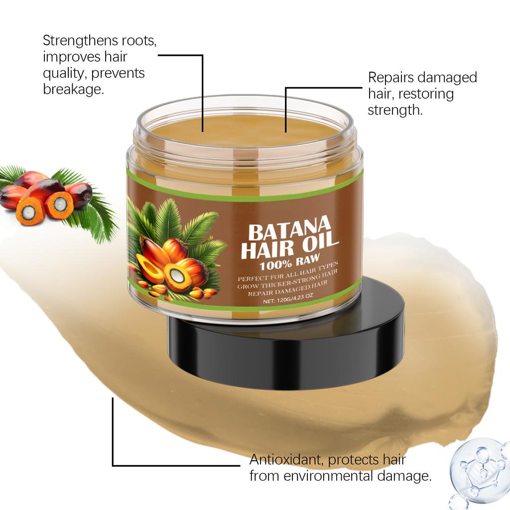 Batana Hair Care Oil Batana Oil For Hair Growth,Nourishes Scalp Hydrating Fix Up Hydrating Hair Care Softening Concentrated Oil,120g