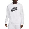 Sportswear Club Fleece, Mens White Sweatshirt