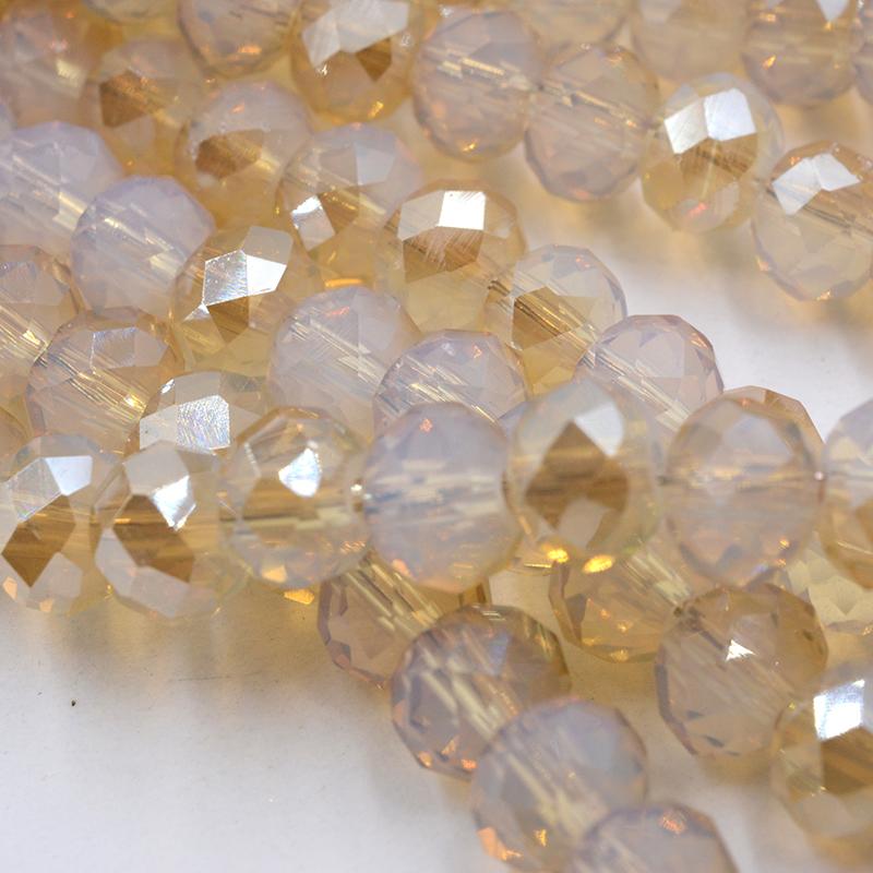 Dark Red Series Shining Multicolor 4/6mm Crystal Beads Rondelle Shape Jewelry Findings Earring Glass Quartz Charms Bracelet Accessories