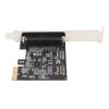 1 Port PCI Express Parallel Card IEEE 1284 DB25 PCIE Parallel Card ECP Mode Desktop Expansion LPT Controller for Printer