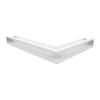 Vent Cover LUFT Corner Left 76,6x54,7x9 White