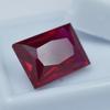 AAA+ CERTIFIED 11.50 Ct Natural Red Ruby Emerald Cut Loose Gemstone Ring Size AR-981